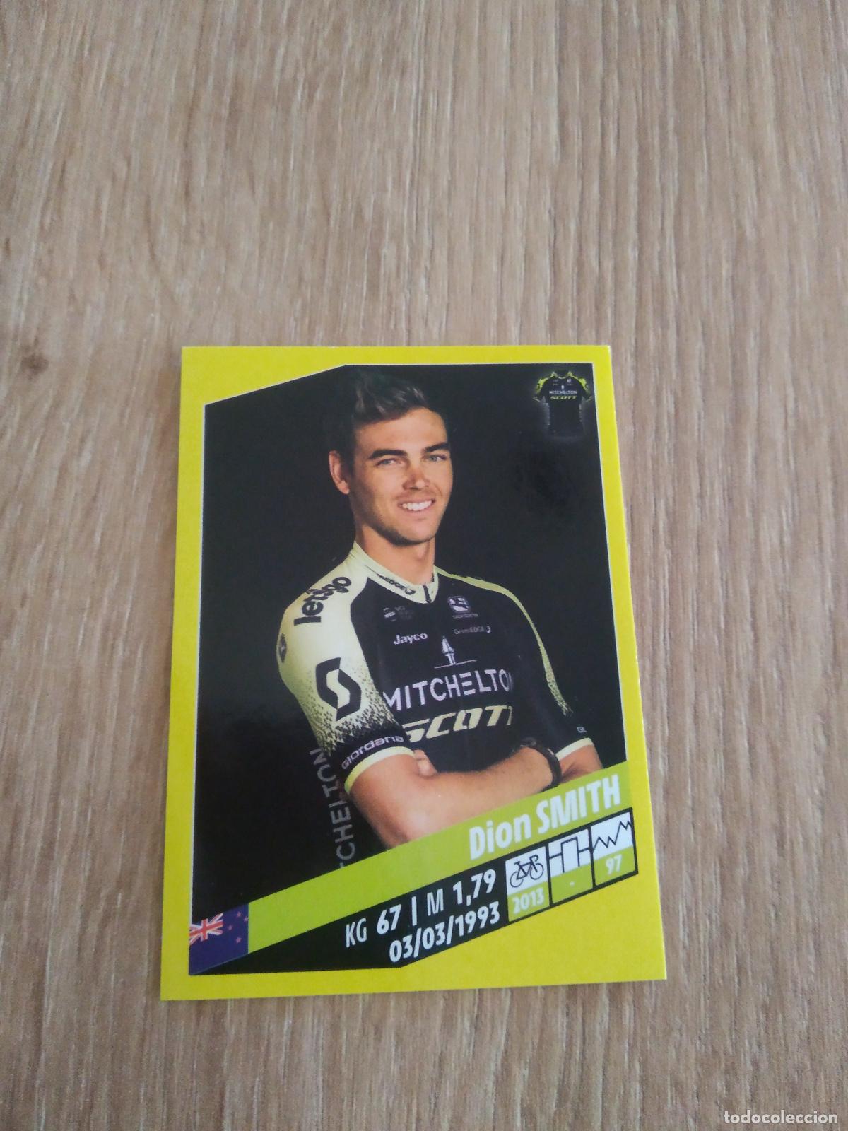 Coleccionismo deportivo: 232 DION SMITH Michelton - Scott CROMO PANINI CICLISMO TOUR DE FRANCE 2019