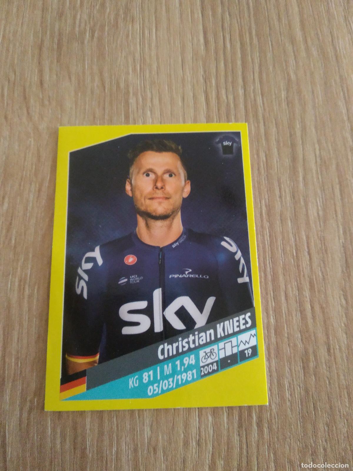 Coleccionismo deportivo: 259 CHRISTIAN KNEES TEAM SKY CROMO PANINI CICLISMO TOUR DE FRANCE 2019