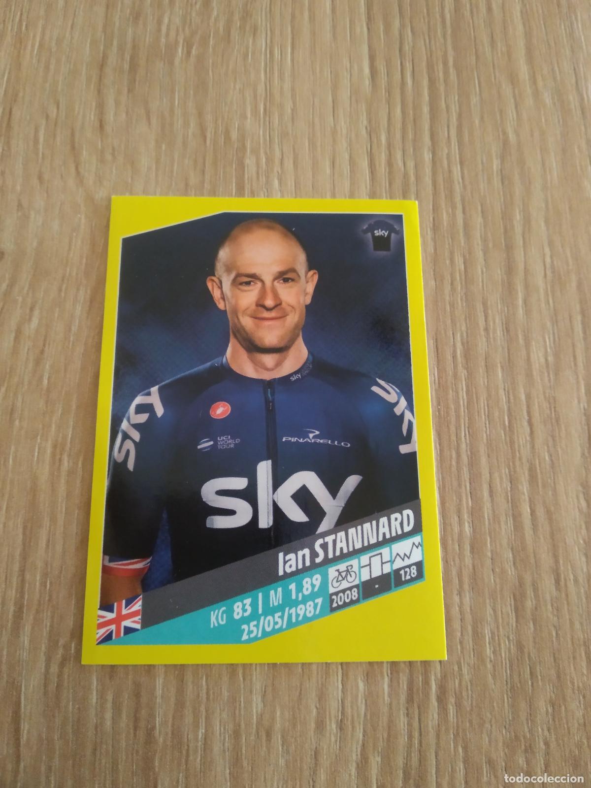 Coleccionismo deportivo: 265 IAN STANNARD TEAM SKY CROMO PANINI CICLISMO TOUR DE FRANCE 2019