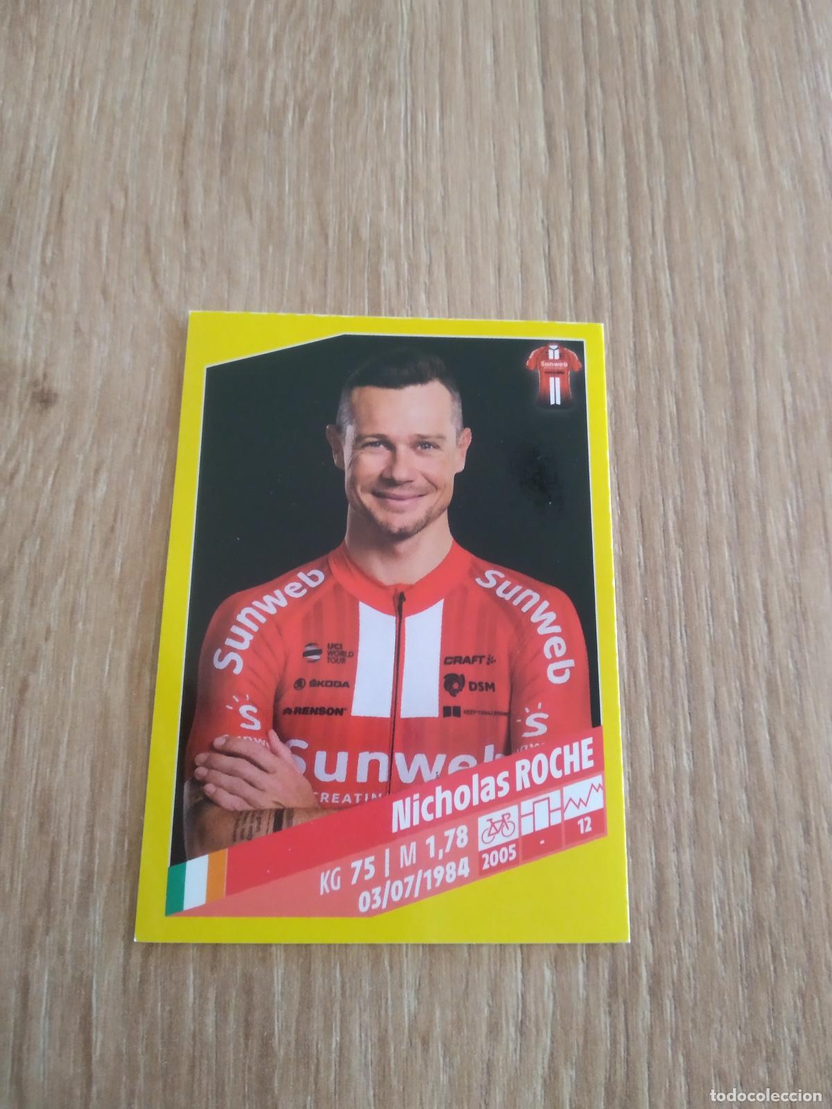 Coleccionismo deportivo: 282 NICHOLAS ROCHE Team Sunweb CROMO PANINI CICLISMO TOUR DE FRANCE 2019