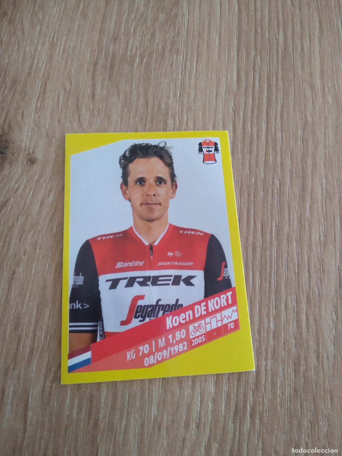 Coleccionismo deportivo: 288 KOEN DE KORT Trek - Segafredo CROMO PANINI CICLISMO TOUR DE FRANCE 2019