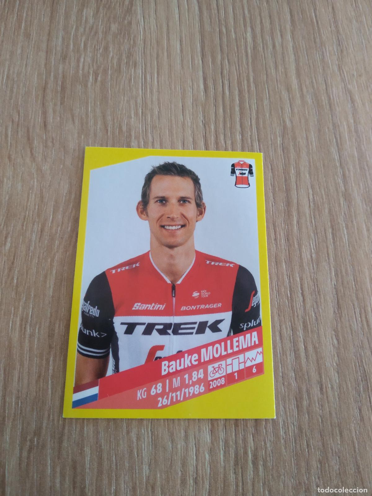 Coleccionismo deportivo: 293 BAUKE MOLLEMA Trek - Segafredo CROMO PANINI CICLISMO TOUR DE FRANCE 2019
