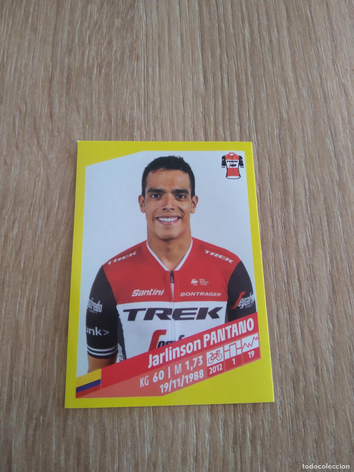 Coleccionismo deportivo: 295 JARLINSON PANTANO Trek - Segafredo CROMO PANINI CICLISMO TOUR DE FRANCE 2019