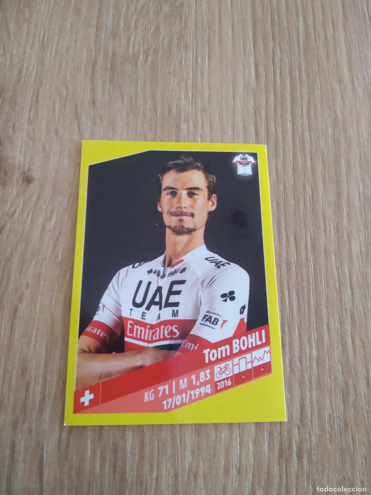 Coleccionismo deportivo: 303 TOM BOHLI UAE TEAM EMIRATES CROMO PANINI CICLISMO TOUR DE FRANCE 2019