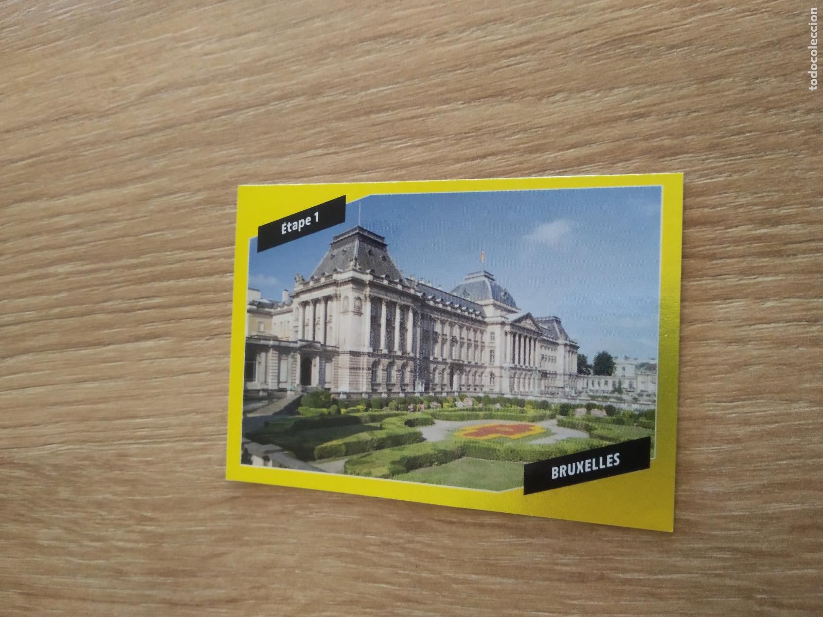 Coleccionismo deportivo: 335 ETAPE 1 BRUXELLES BRUSELAS CROMO PANINI CICLISMO TOUR DE FRANCE 2019