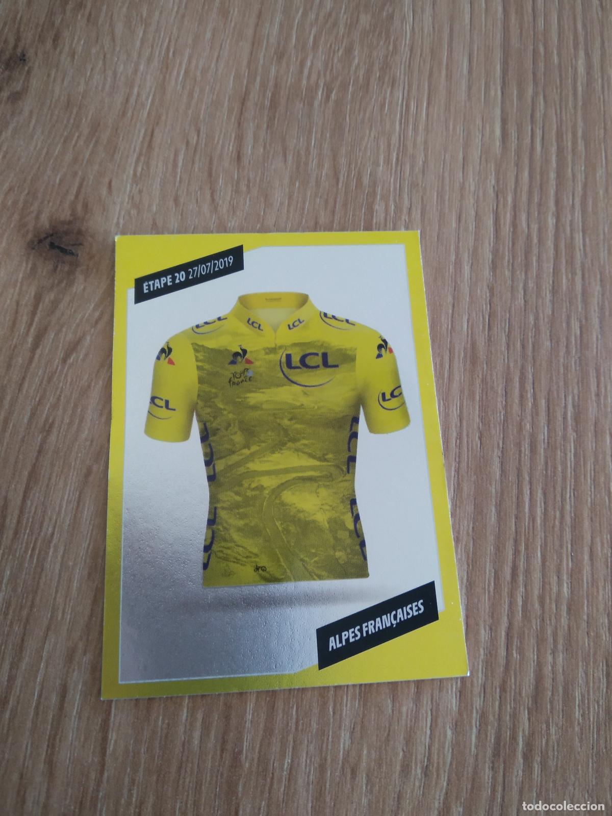 Coleccionismo deportivo: 343 ETAPE 20 27/07/2019 ALPES FRAN&Ccedil;AISES CROMO PANINI CICLISMO TOUR DE FRANCE 2019