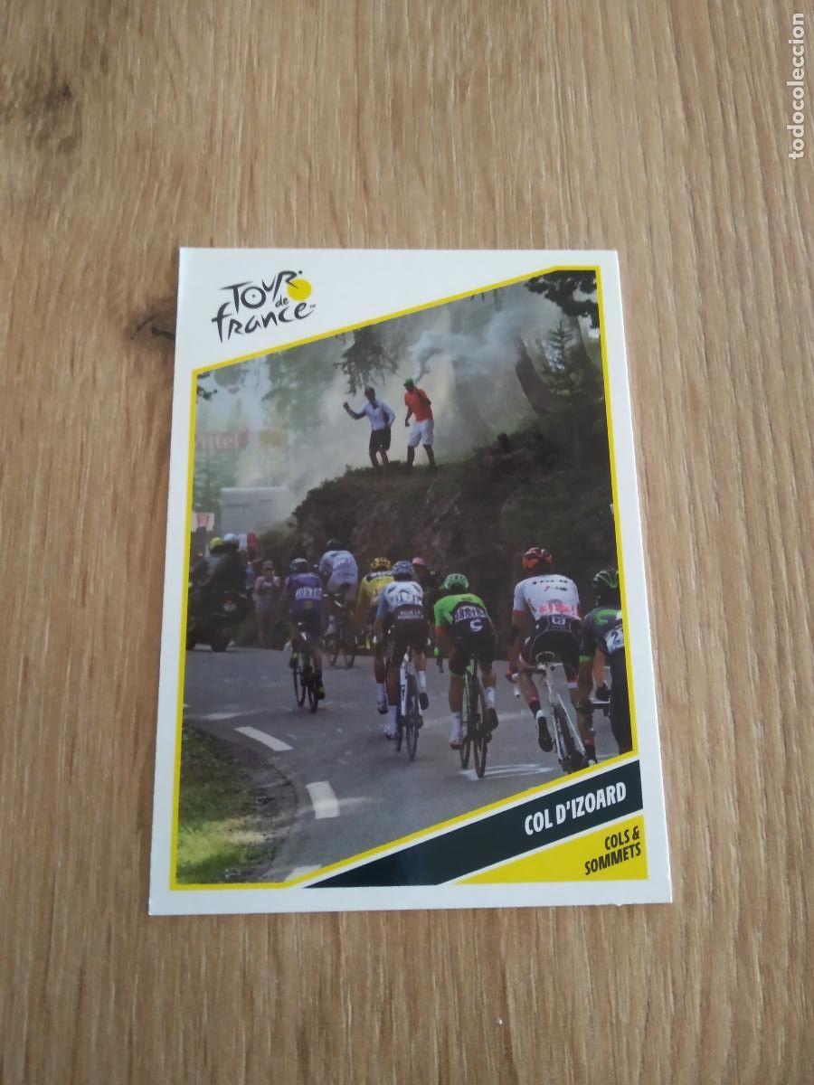 Coleccionismo deportivo: C28 COL D'IZOARD CROMO PANINI CICLISMO TOUR DE FRANCE 2019