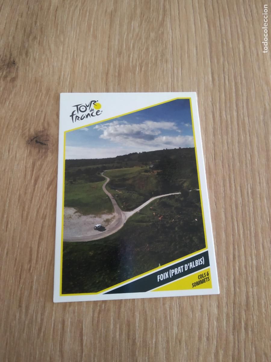 Coleccionismo deportivo: C26 FOIX (PRAT D'ALBIS) CROMO PANINI CICLISMO TOUR DE FRANCE 2019