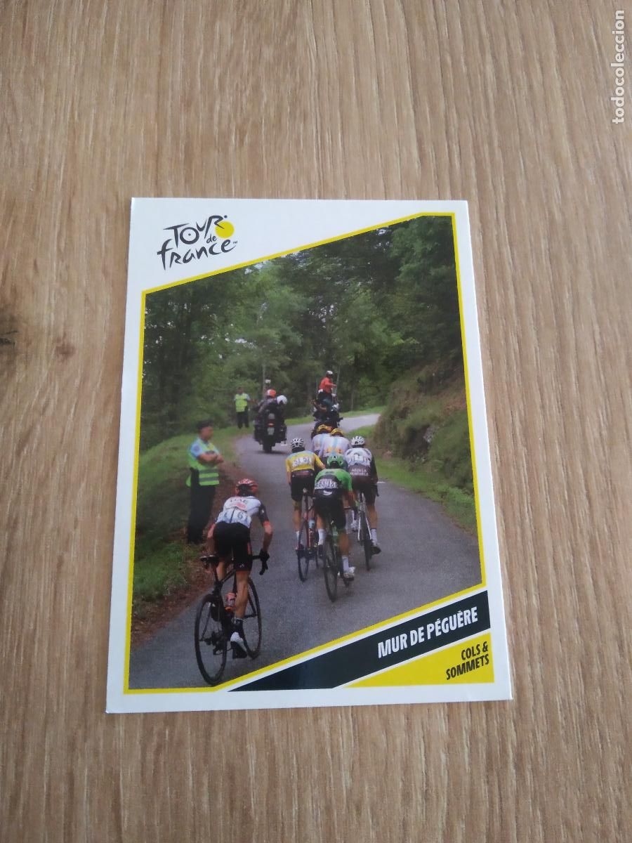 Coleccionismo deportivo: C25 MUR DE PEGUERE CROMO PANINI CICLISMO TOUR DE FRANCE 2019