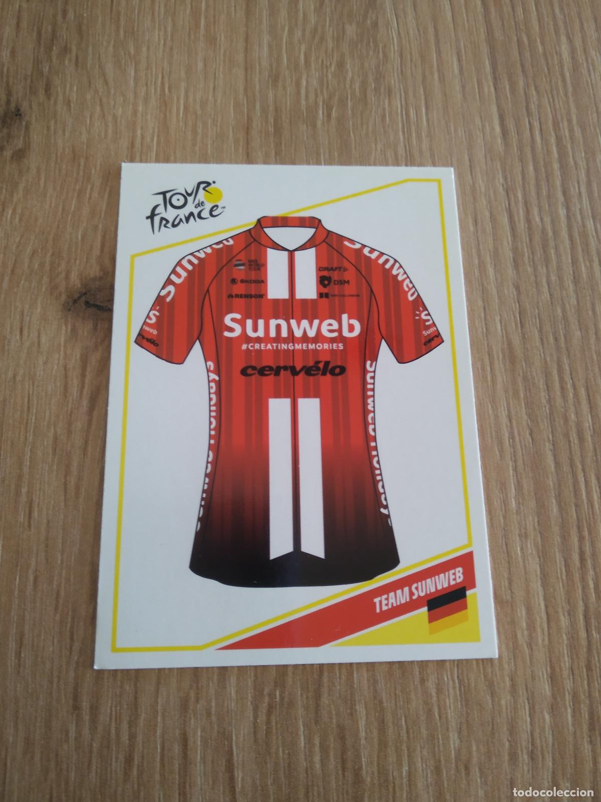 Coleccionismo deportivo: C17 TEAM SUNWEB CROMO PANINI CICLISMO TOUR DE FRANCE 2019