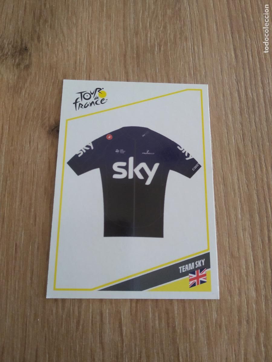 Coleccionismo deportivo: C16 TEAM SKY CROMO PANINI CICLISMO TOUR DE FRANCE 2019