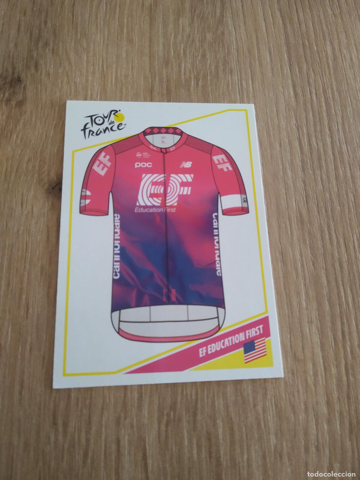 Coleccionismo deportivo: C9 EF EDUCATION FIRST CROMO PANINI CICLISMO TOUR DE FRANCE 2019