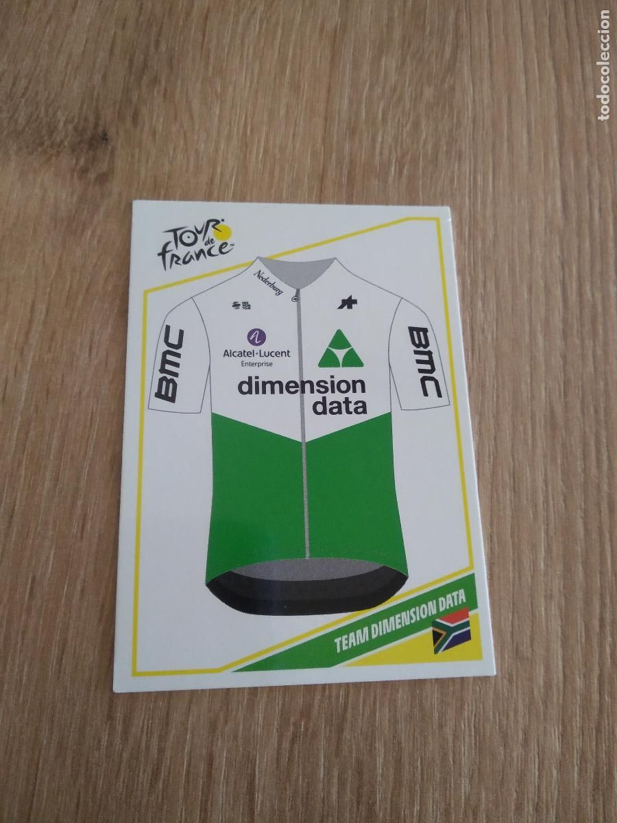 Coleccionismo deportivo: C8 TEAM DIMENSION DATA CROMO PANINI CICLISMO TOUR DE FRANCE 2019