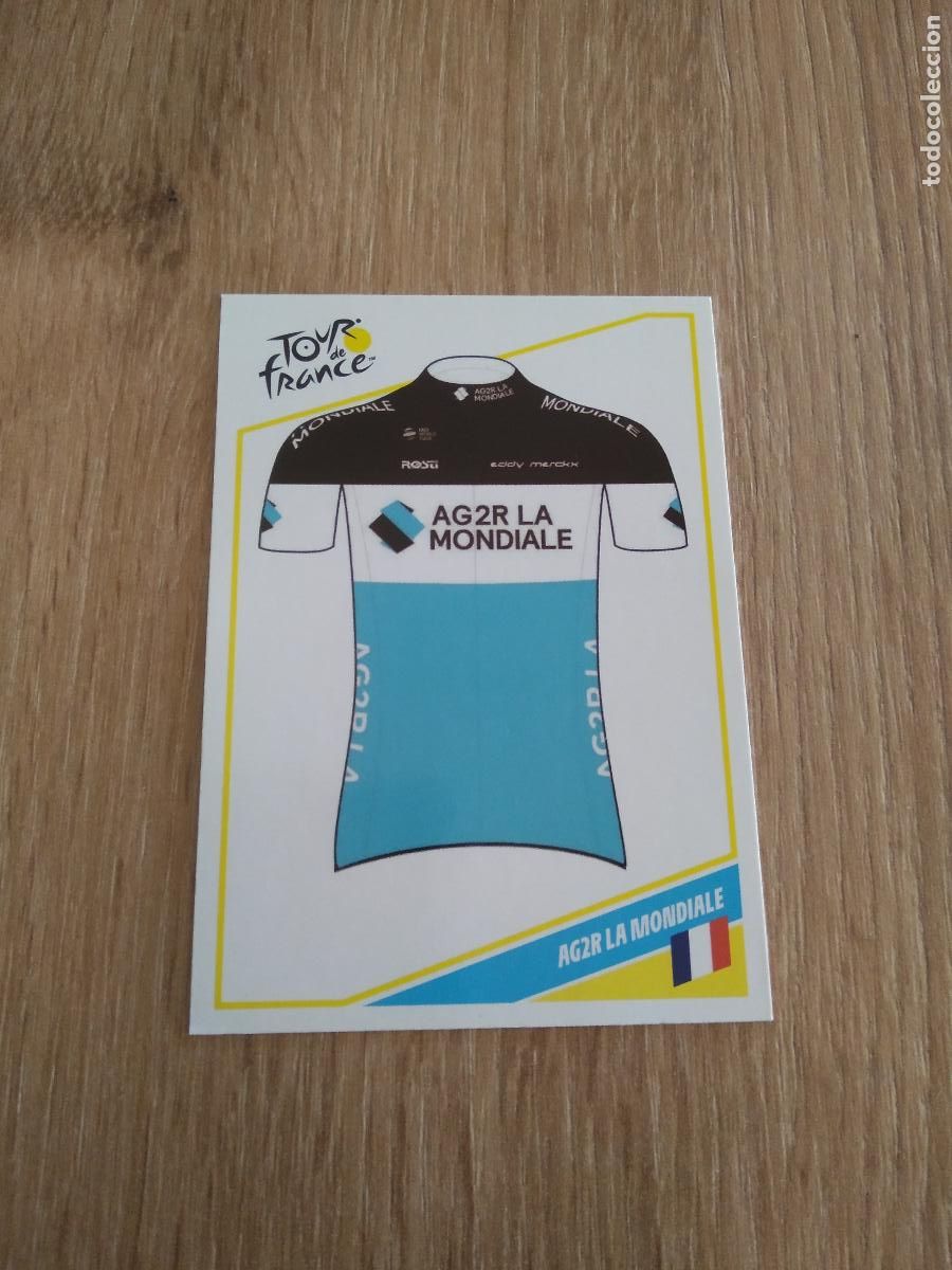 Collectionnisme sportif: C1 AG2R LA MONDIALE CROMO PANINI CICLISMO TOUR DE FRANCE 2019