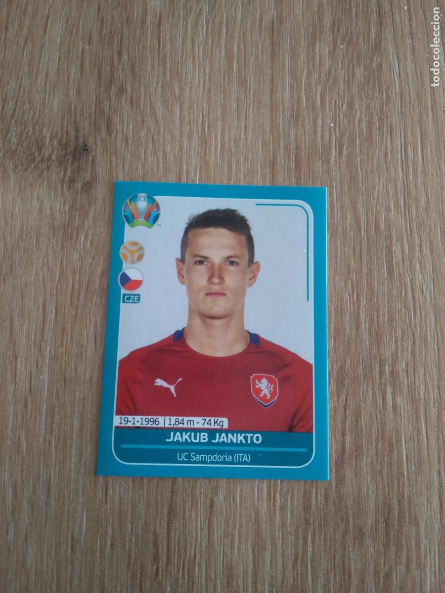 Collectionnisme sportif: CZE 19 JAKUB JANKTO REPUBLICA CHECA CROMO FUTBOL EURO EUROCOPA 2020 PREVIEW PANINI