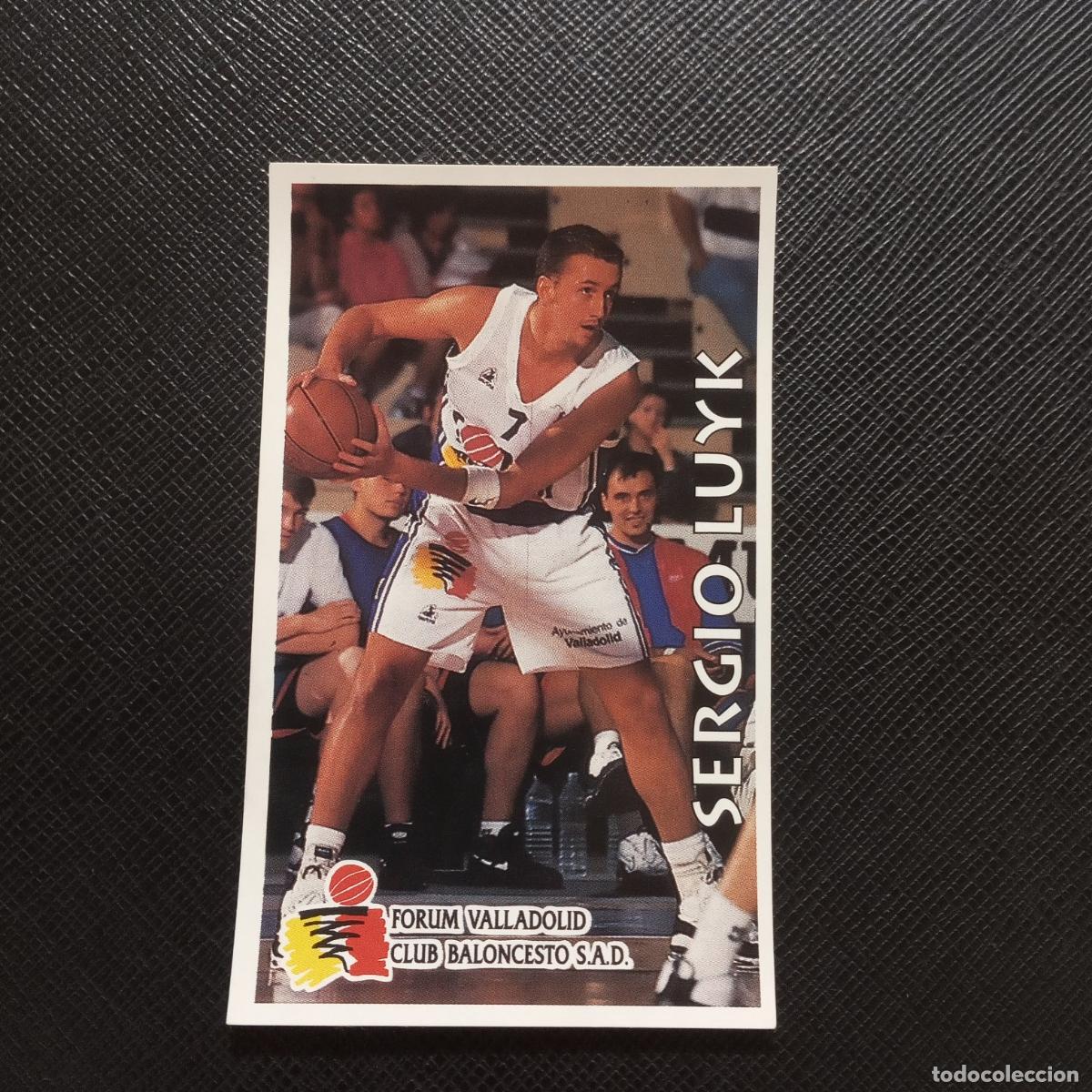 Sammelleidenschaft Sport: 204 SERGIO LUYK VALLADOLID MUNDICROMO ACB 96 97 BALONCESTO 1996 1997 - SIN PEGAR - A176 PG61