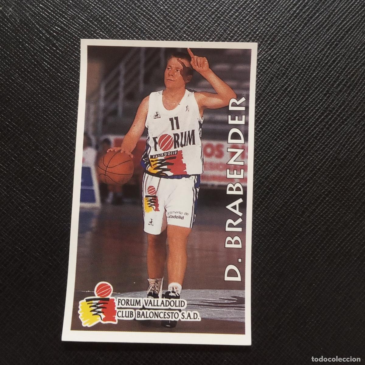 Colecionismo desportivo: 202 BRABENDER VALLADOLID MUNDICROMO ACB 96 97 BALONCESTO 1996 1997 - SIN PEGAR - A176 PG64