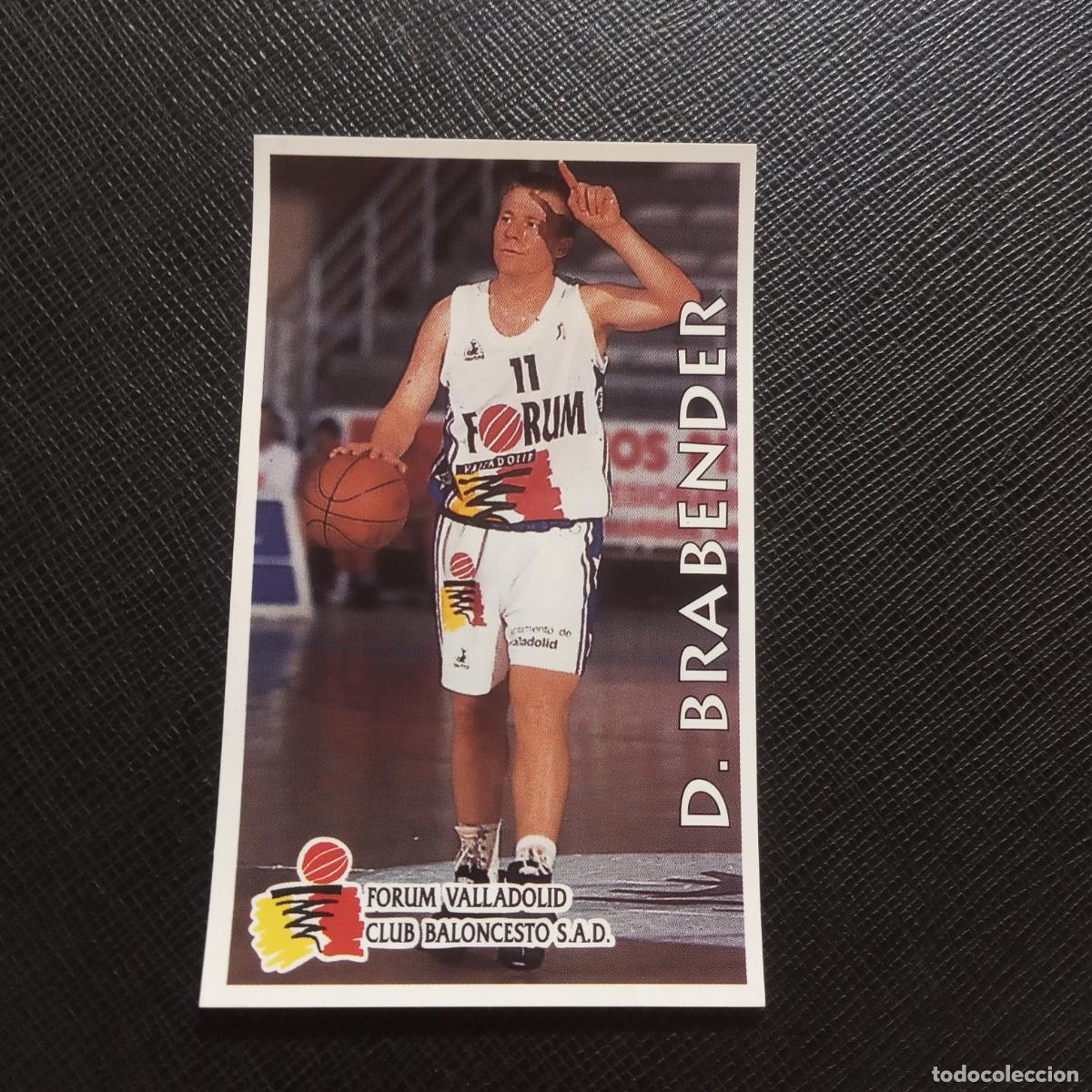 Coleccionismo deportivo: 202 BRABENDER VALLADOLID MUNDICROMO ACB 96 97 BALONCESTO 1996 1997 - SIN PEGAR - A176 PG66