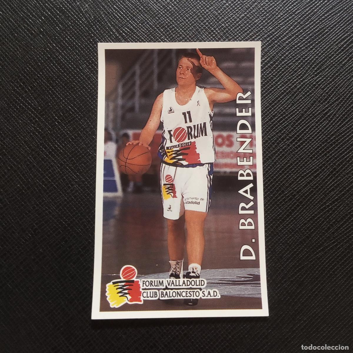 Coleccionismo deportivo: 202 BRABENDER VALLADOLID MUNDICROMO ACB 96 97 BALONCESTO 1996 1997 - SIN PEGAR - A176 PG66