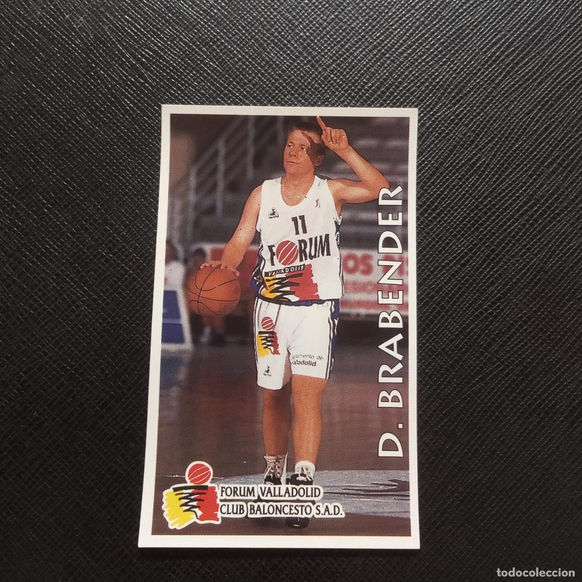 Coleccionismo deportivo: 202 BRABENDER VALLADOLID MUNDICROMO ACB 96 97 BALONCESTO 1996 1997 - SIN PEGAR - A176 PG66