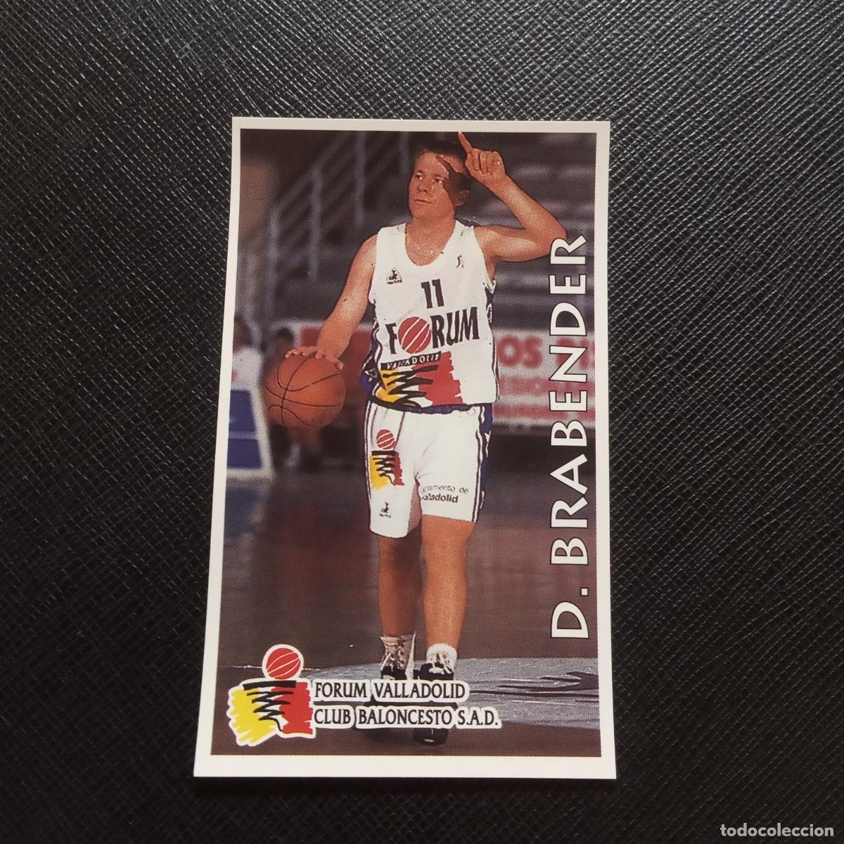 Coleccionismo deportivo: 202 BRABENDER VALLADOLID MUNDICROMO ACB 96 97 BALONCESTO 1996 1997 - SIN PEGAR - A176 PG66