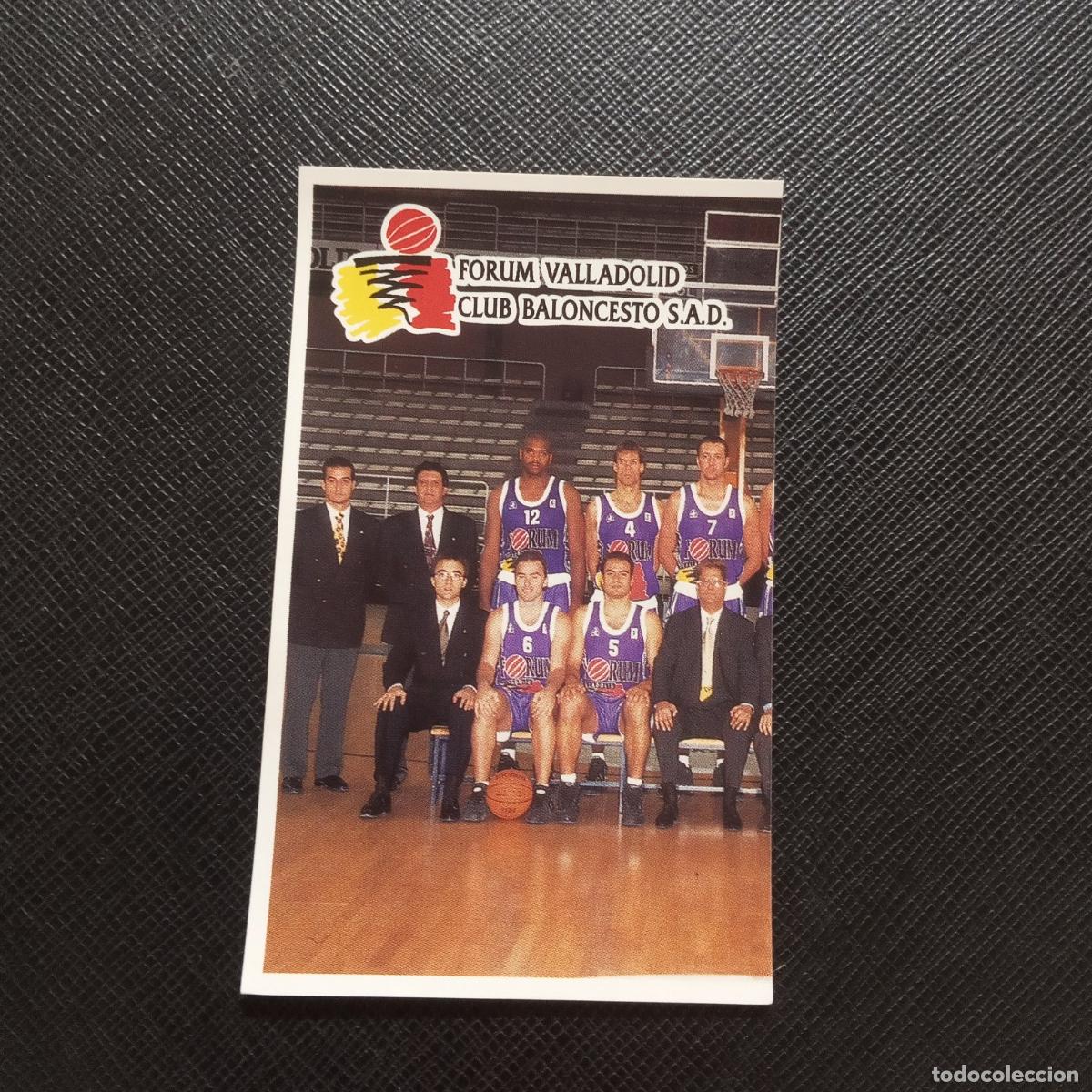 Coleccionismo deportivo: 198 PLANTILLA VALLADOLID MUNDICROMO ACB 96 97 BALONCESTO 1996 1997 - SIN PEGAR - A176 PG69