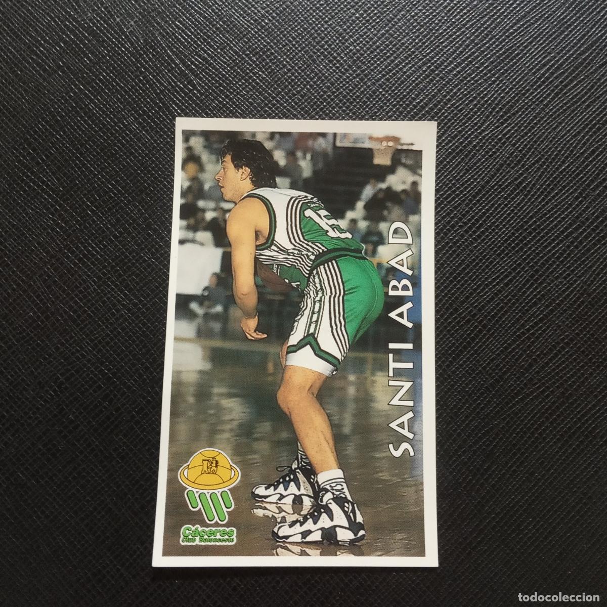 Coleccionismo deportivo: 121 SANTI ABAD CACERES MUNDICROMO ACB 96 97 BALONCESTO 1996 1997 - SIN PEGAR - A176 PG69
