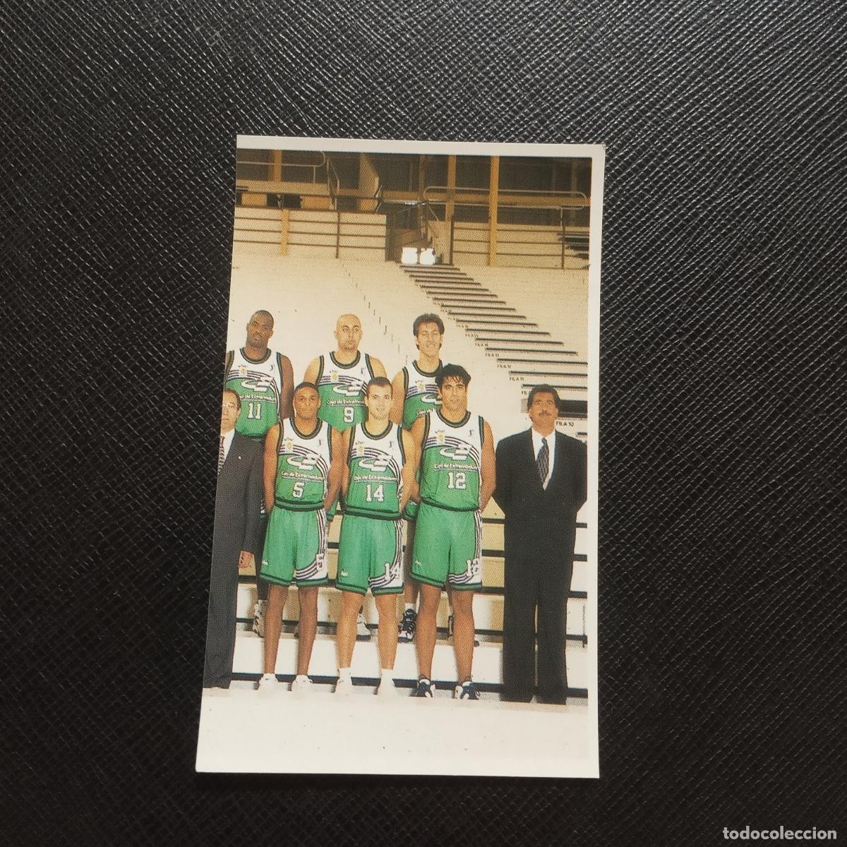 Coleccionismo deportivo: 111 PLANTILLA CACERES MUNDICROMO ACB 96 97 BALONCESTO 1996 1997 - SIN PEGAR - A176 PG71