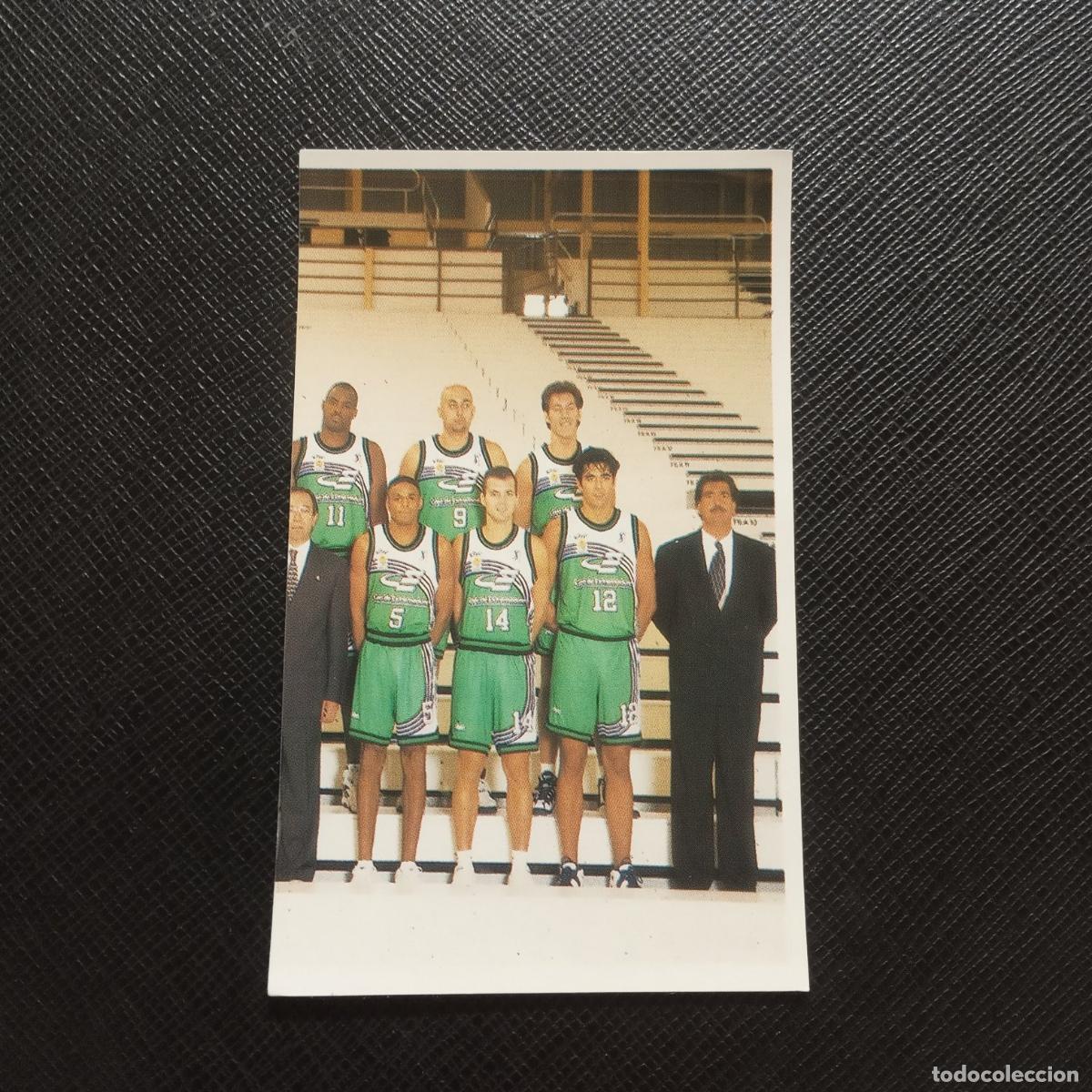 Coleccionismo deportivo: 111 PLANTILLA CACERES MUNDICROMO ACB 96 97 BALONCESTO 1996 1997 - SIN PEGAR - A176 PG74