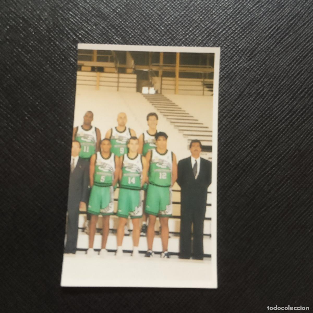 Coleccionismo deportivo: 111 PLANTILLA CACERES MUNDICROMO ACB 96 97 BALONCESTO 1996 1997 - SIN PEGAR - A176 PG74