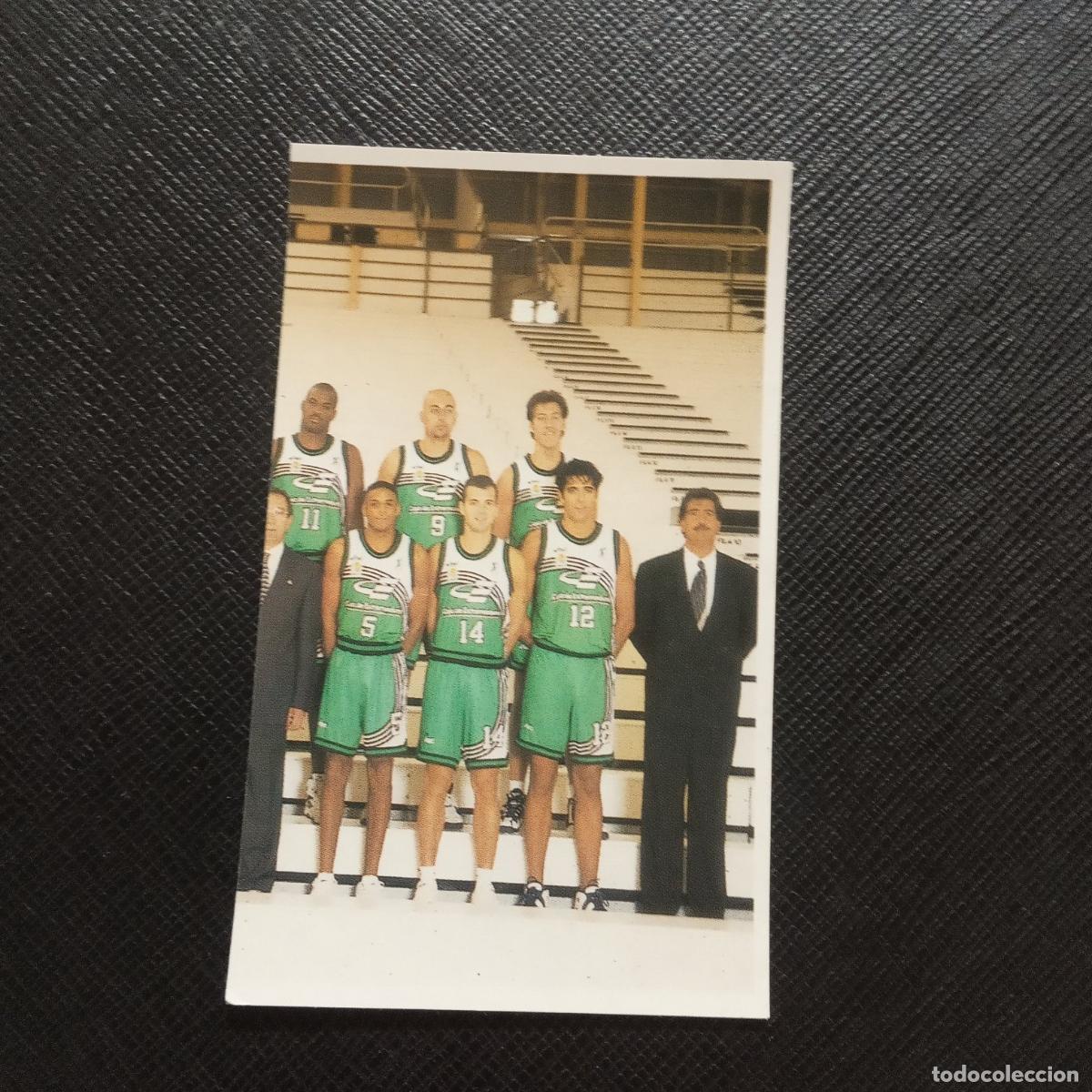 Coleccionismo deportivo: 111 PLANTILLA CACERES MUNDICROMO ACB 96 97 BALONCESTO 1996 1997 - SIN PEGAR - A175 PG1