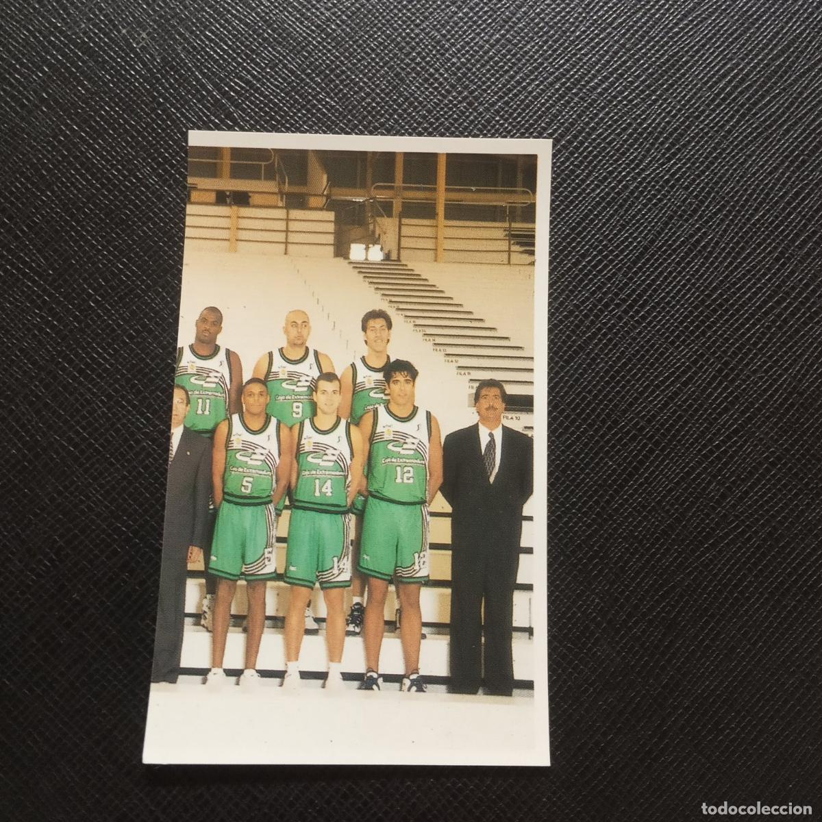 Coleccionismo deportivo: 111 PLANTILLA CACERES MUNDICROMO ACB 96 97 BALONCESTO 1996 1997 - SIN PEGAR - A175 PG1