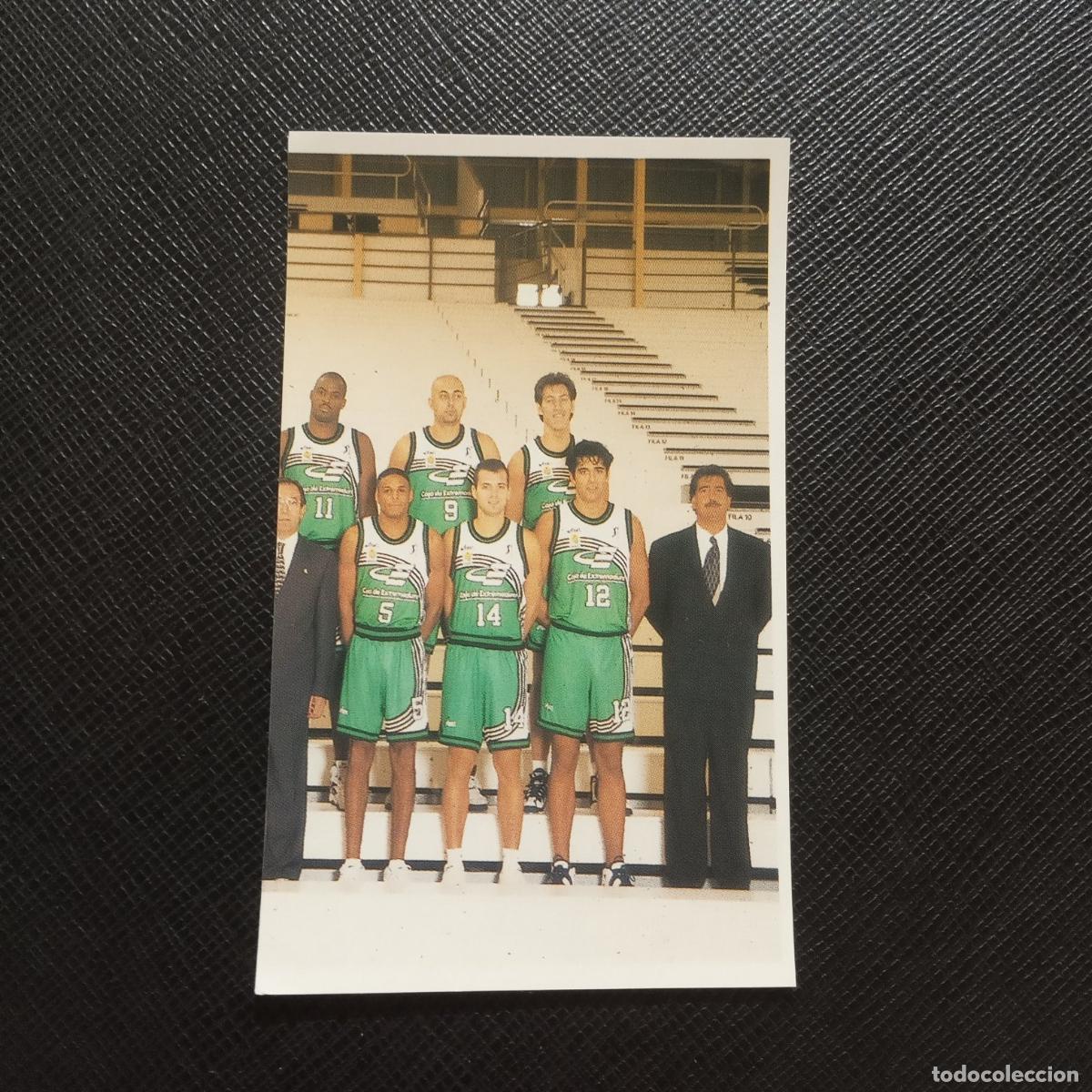 Coleccionismo deportivo: 111 PLANTILLA CACERES MUNDICROMO ACB 96 97 BALONCESTO 1996 1997 - SIN PEGAR - A175 PG5