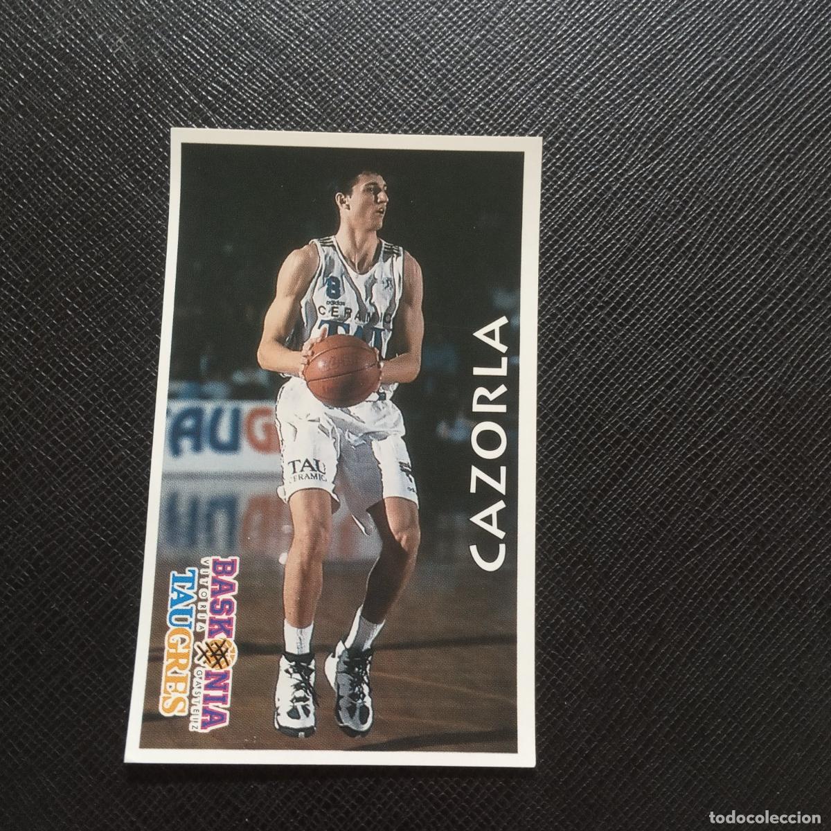 Sammelleidenschaft Sport: 100 CAZORLA BASKONIA TAUGRES MUNDICROMO ACB 96 97 BALONCESTO 1996 1997 - SIN PEGAR - A175 PG7