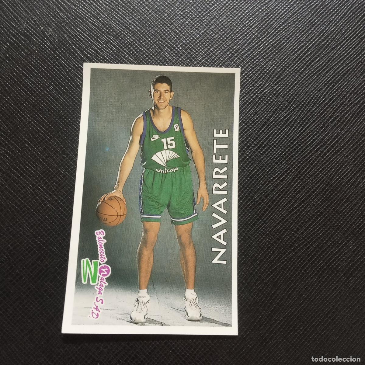 Coleccionismo deportivo: 91 NAVARRETE MALAGA MUNDICROMO ACB 96 97 BALONCESTO 1996 1997 - SIN PEGAR - A175 PG16