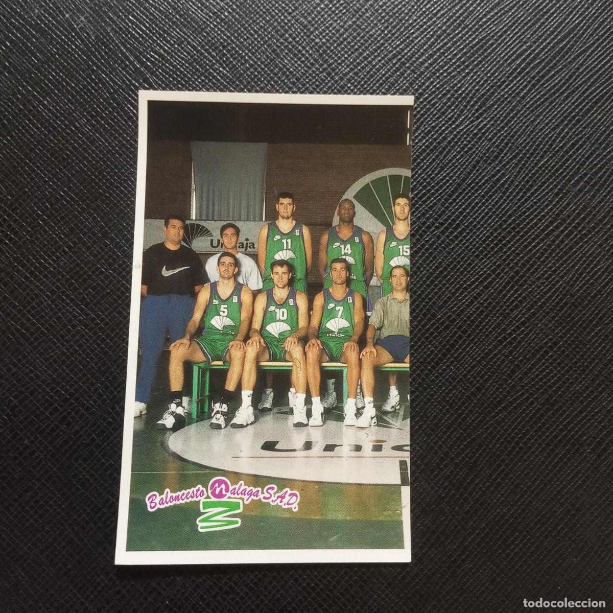 Coleccionismo deportivo: 79 PLANTILLA MALAGA MUNDICROMO ACB 96 97 BALONCESTO 1996 1997 - SIN PEGAR - A175 PG23