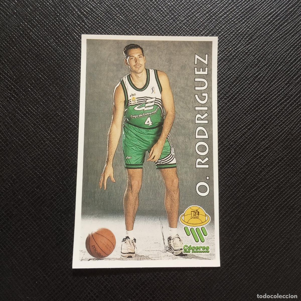 Colecionismo desportivo: 119 O RODRGIUEZ CACERES MUNDICROMO ACB 96 97 BALONCESTO 1996 1997 - SIN PEGAR - A175 PG24