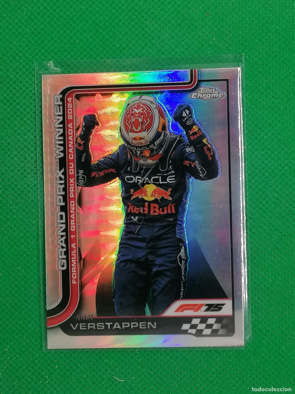 Collectionnisme sportif: 101 MAX VERSTAPPEN ORACLE RED BULL REFRACTOR ⚽ TOPPS F1 FORMULA 1 GRAND PRIX CHROME 25 2025 ⚽