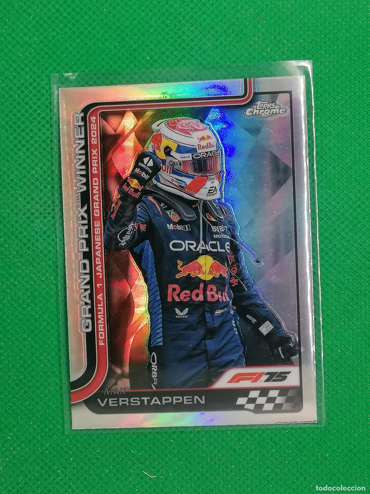 Coleccionismo deportivo: 96 MAX VERSTAPPEN ORACLE RED BULL REFRACTOR ⚽ TOPPS F1 FORMULA 1 GRAND PRIX CHROME 25 2025 ⚽
