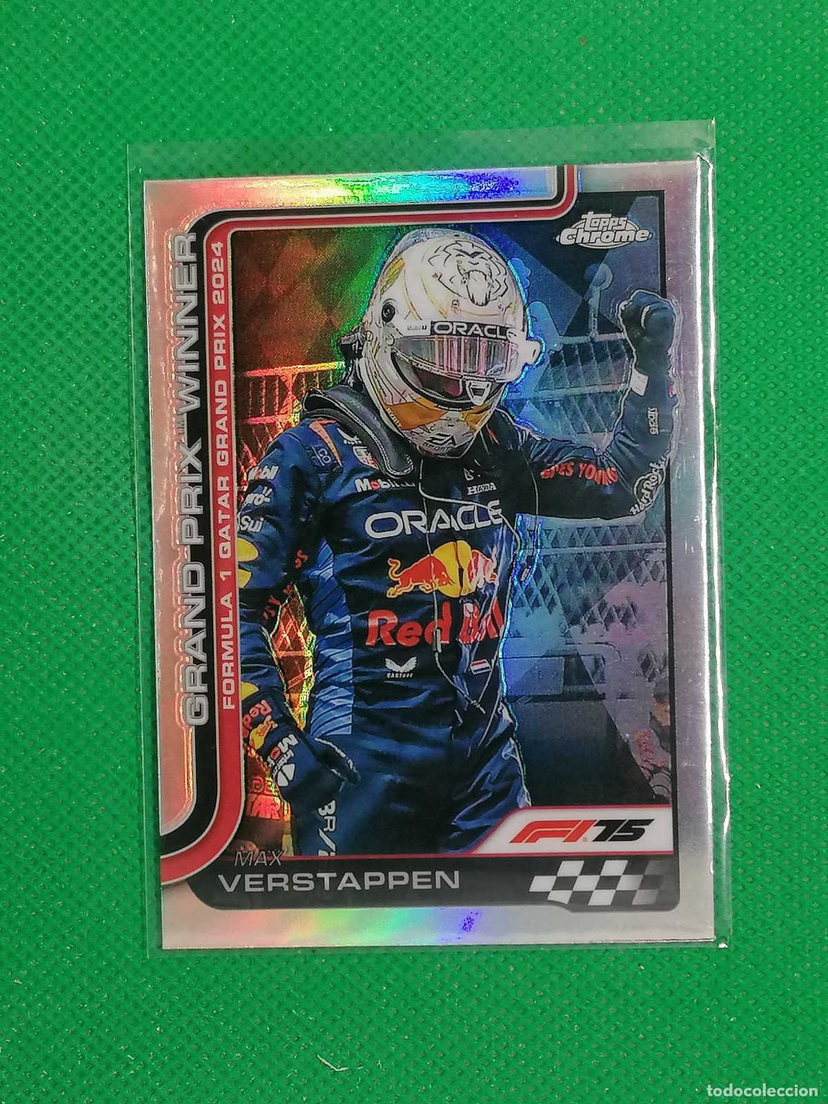 Coleccionismo deportivo: 115 MAX VERSTAPPEN ORACLE RED BULL REFRACTOR ⚽ TOPPS F1 FORMULA 1 GRAND PRIX CHROME 25 2025 ⚽