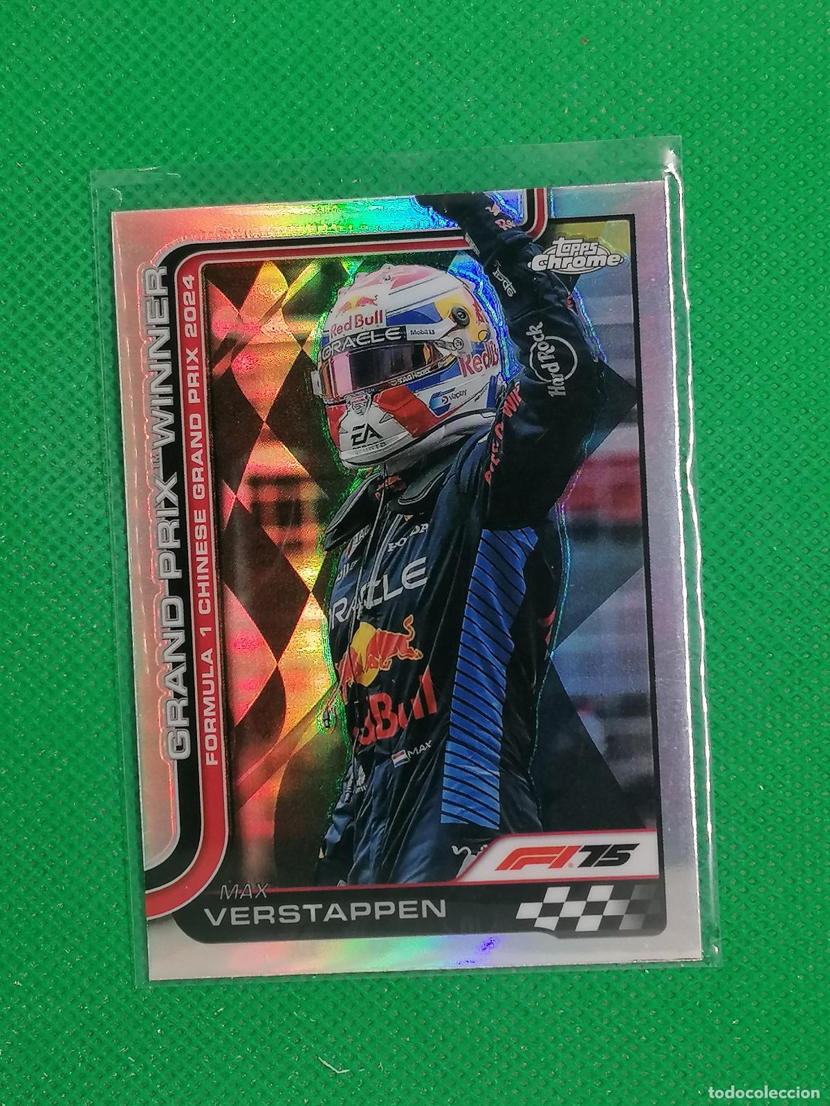 Coleccionismo deportivo: 97 MAX VERSTAPPEN ORACLE RED BULL REFRACTOR ⚽ TOPPS F1 FORMULA 1 GRAND PRIX CHROME 25 2025 ⚽
