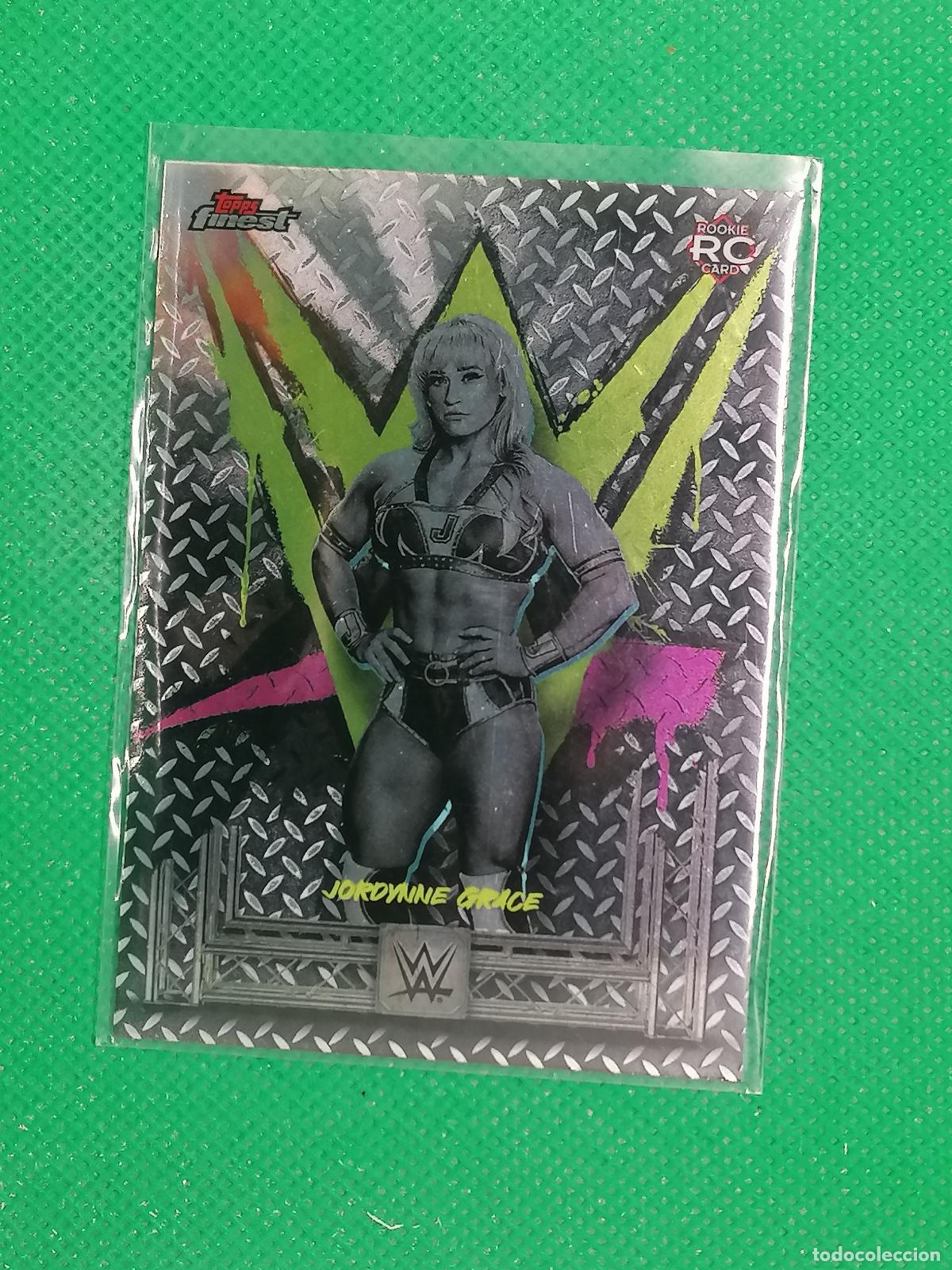 Sammelleidenschaft Sport: 89 JORDYNNE GRACE COMMON ⚽ TOPPS FINEST WWE RAW 25 2025 ⚽