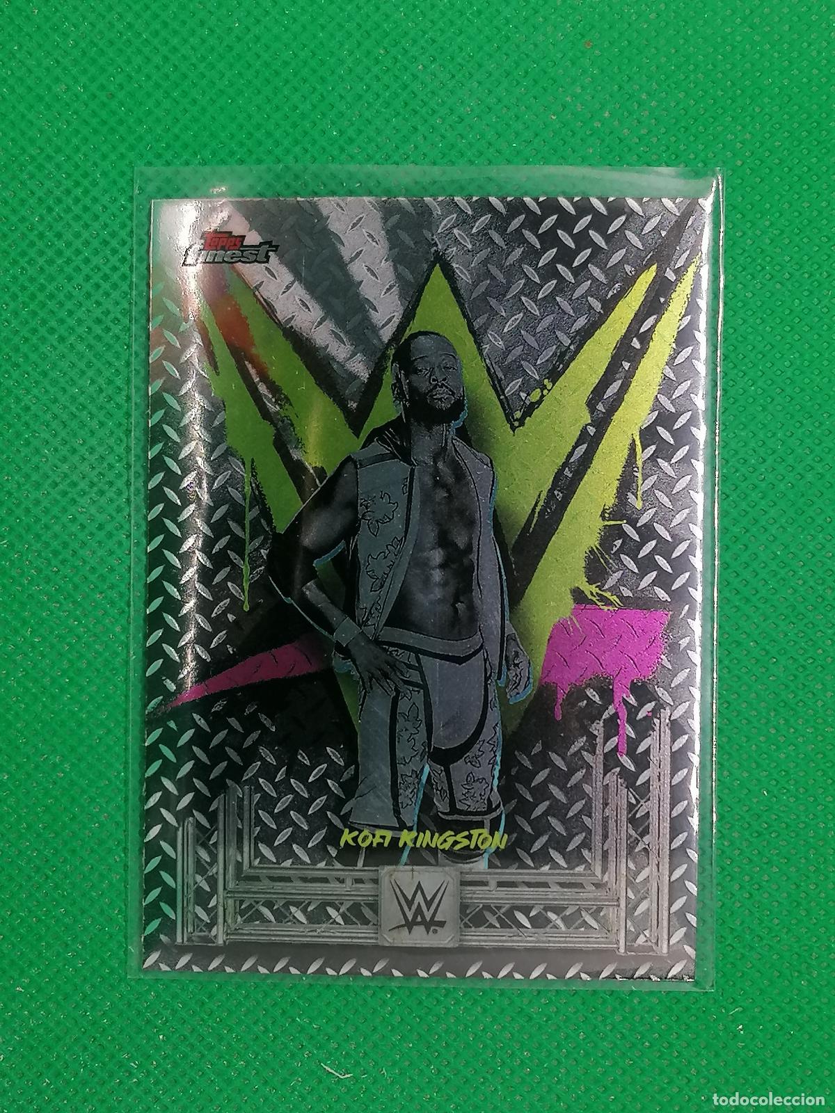 Coleccionismo deportivo: 42 KOFI KINGSTON COMMON ⚽ TOPPS FINEST WWE RAW SMACK DOWN NXT 25 2025 ⚽