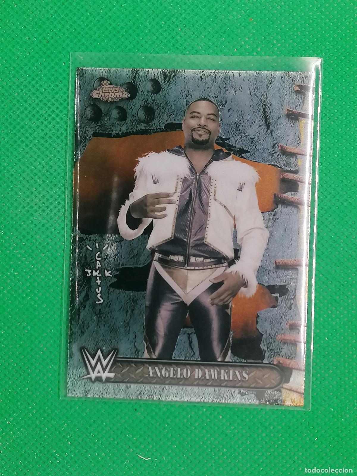 Coleccionismo deportivo: 99 ANGELO DAWKINS ⚽ TOPPS CHROME CACTUS JACK WWE RAW SMACK DOWN NXT 25 2025 ⚽