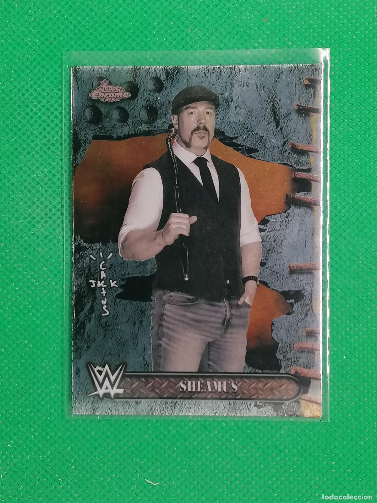 Coleccionismo deportivo: 98 SHEAMUS ⚽ TOPPS CHROME CACTUS JACK WWE RAW SMACK DOWN NXT 25 2025 ⚽