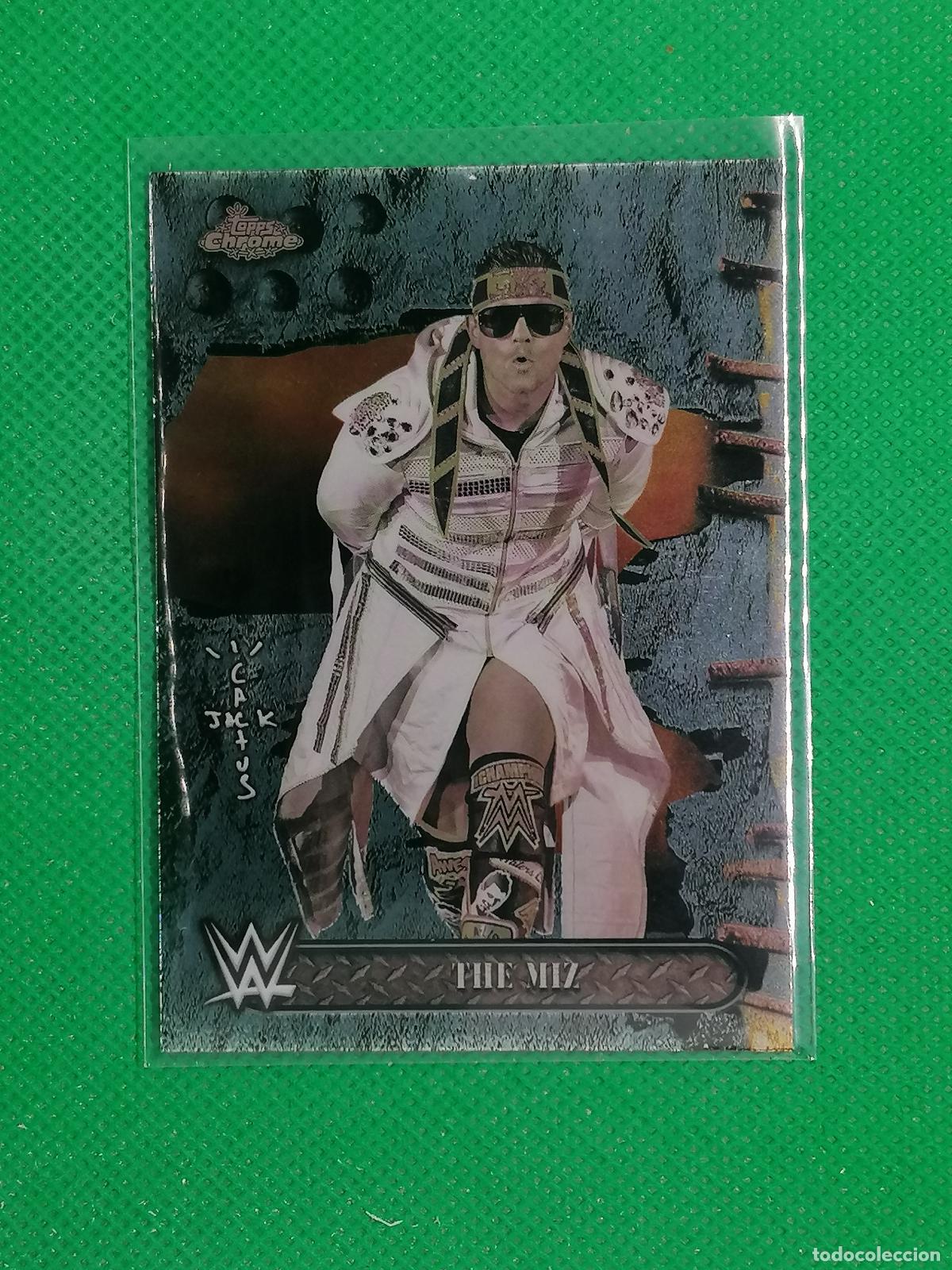 Coleccionismo deportivo: 96 THE MIZ ⚽ TOPPS CHROME CACTUS JACK WWE RAW SMACK DOWN NXT 25 2025 ⚽