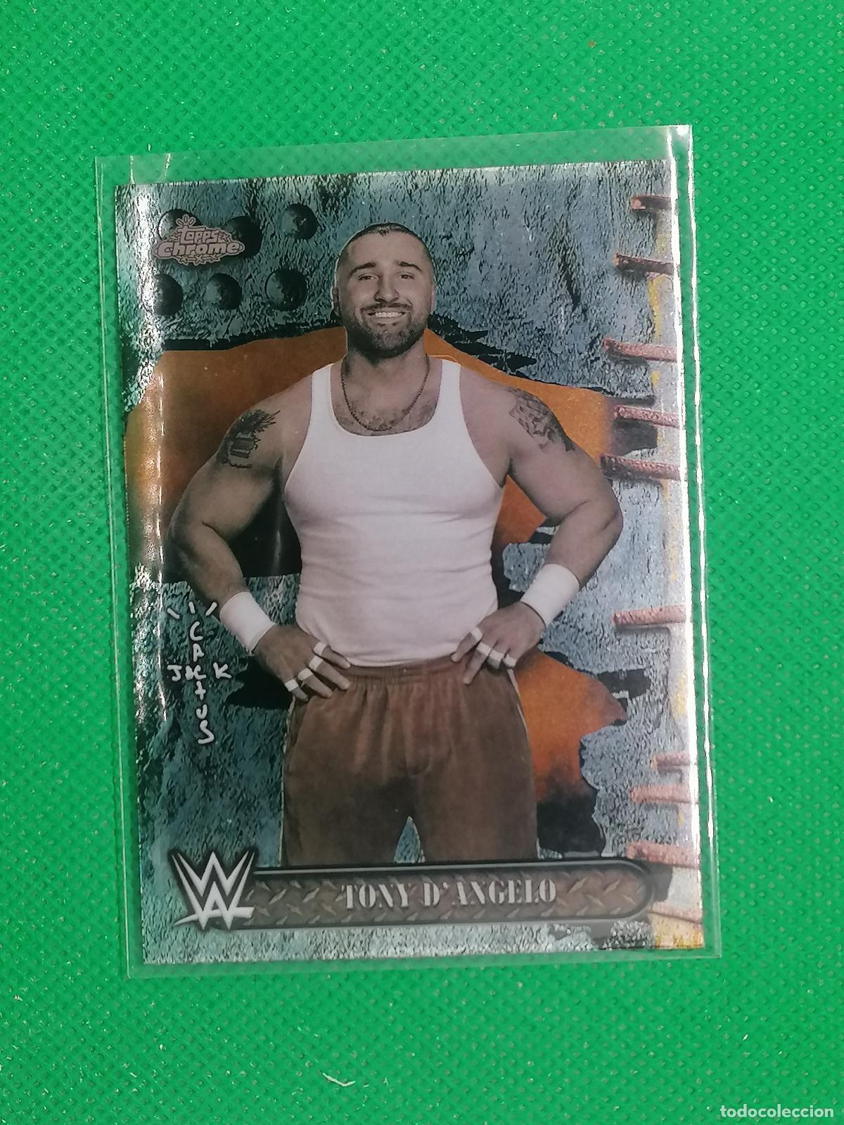 Coleccionismo deportivo: 90 TONY D&acute;ANGELO ⚽ TOPPS CHROME CACTUS JACK WWE RAW SMACK DOWN NXT 25 2025 ⚽