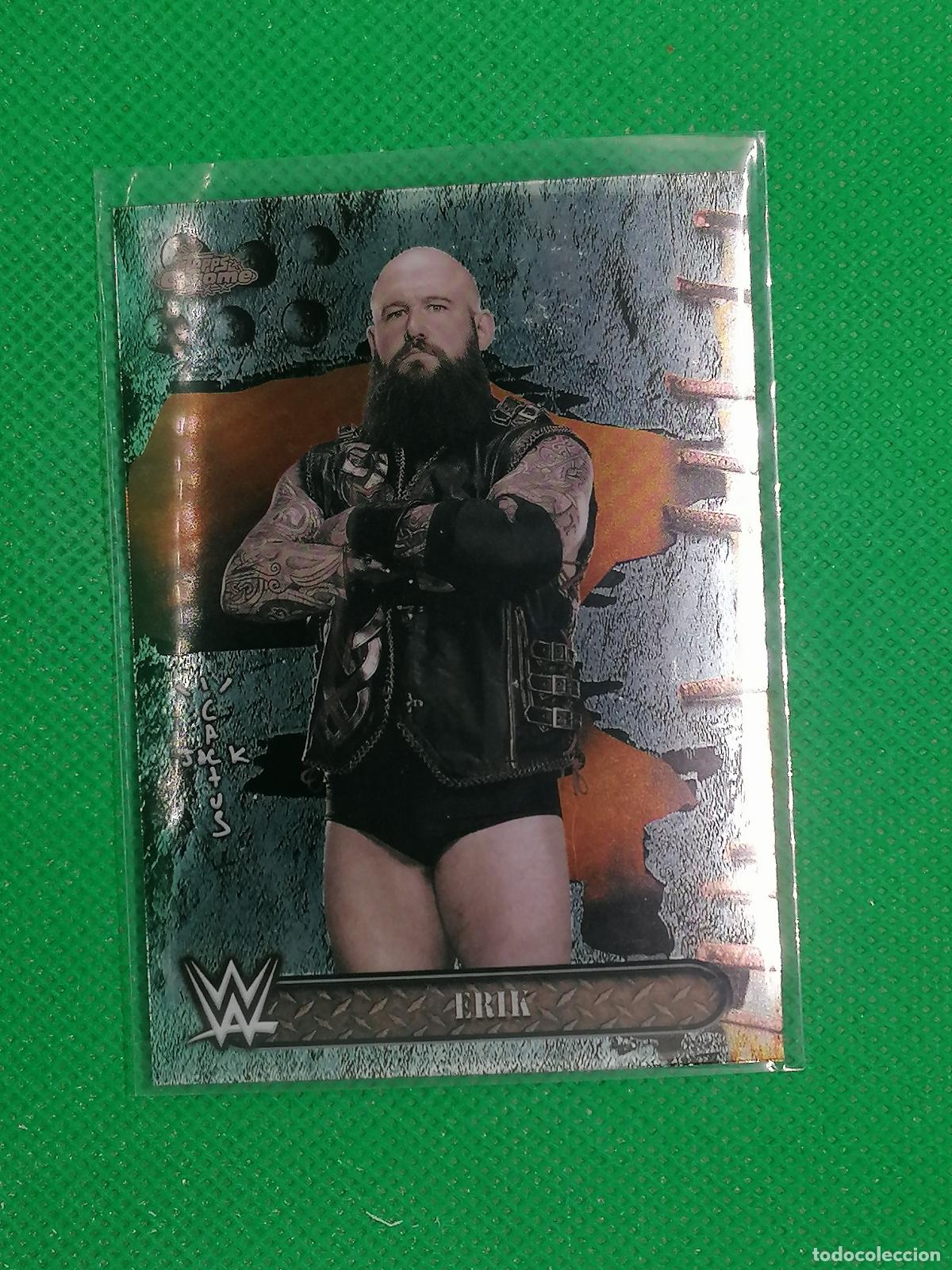 Coleccionismo deportivo: 87 ERIK ⚽ TOPPS CHROME CACTUS JACK WWE RAW SMACK DOWN NXT 25 2025 ⚽