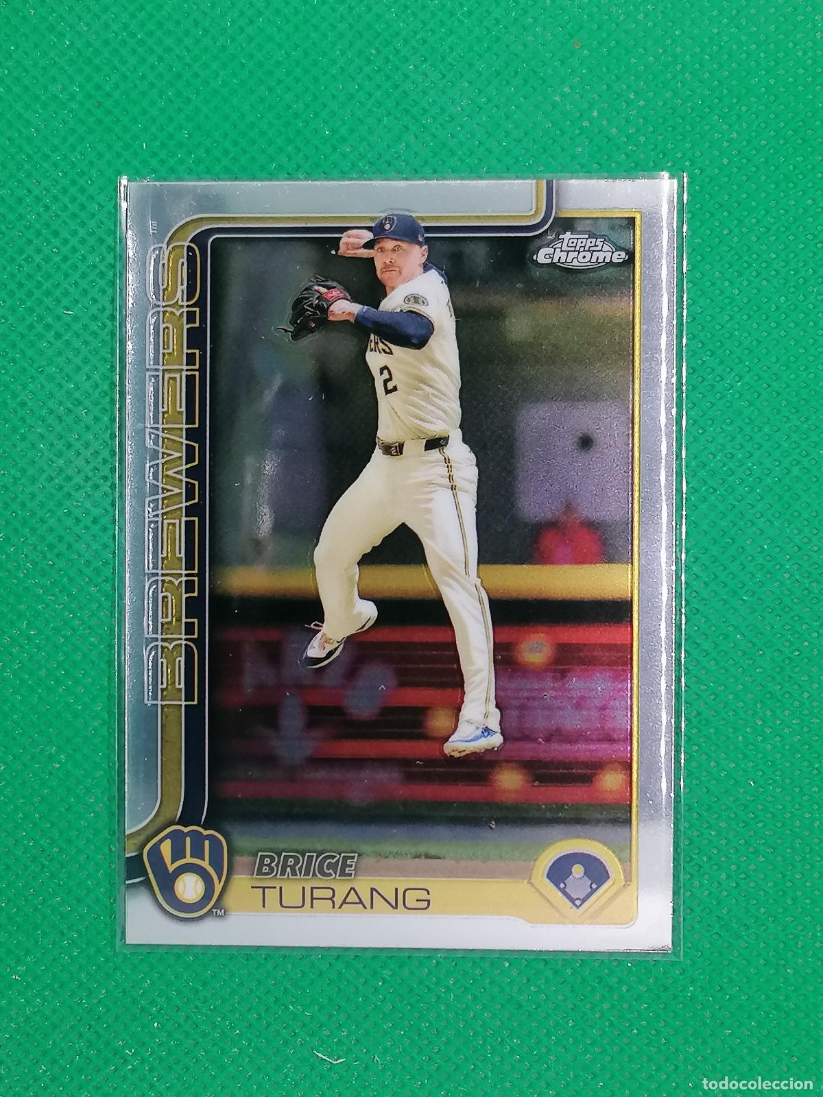 Coleccionismo deportivo: 109 BRICE TURANG ⚽ TOPPS CHROME MAJOR LEAGUE BASEBALL 25 2025 ⚽