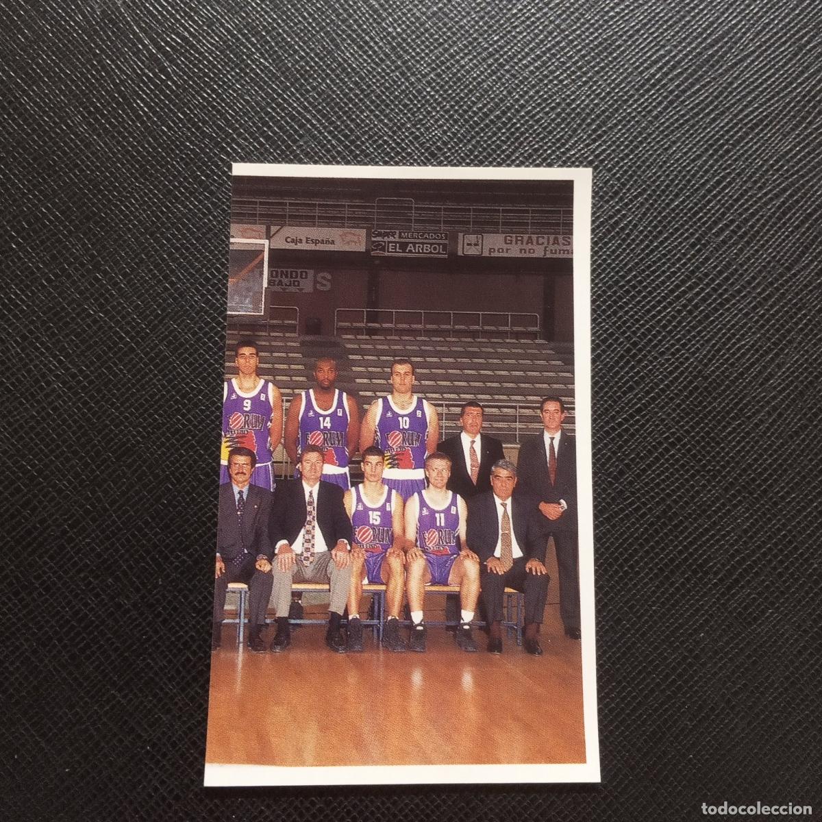 Coleccionismo deportivo: 199 PLANTILLA FORUM VALLADOLID MUNDICROMO ACB 96 97 BALONCESTO 1996 1997 - SIN PEGAR - A175 PG42